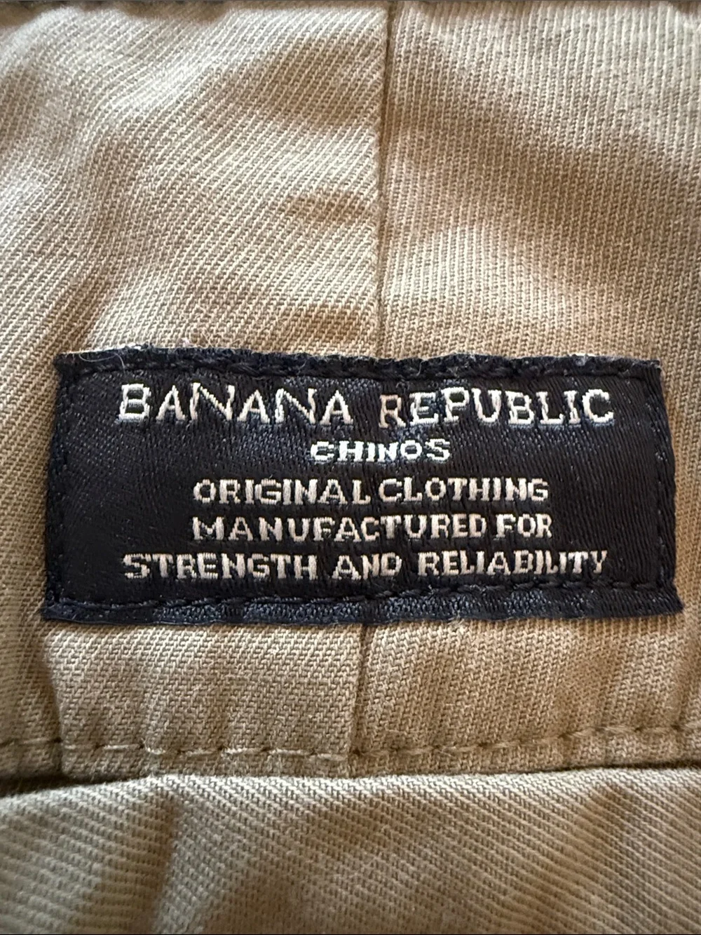 Banana Republic Aiden Str. Chino 33X34 Acorn Color darker tan Brown Pants